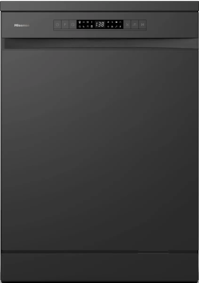 Idish yuvish mashinasi Hisense HS622E90B, qora