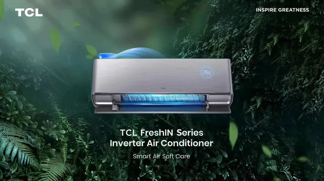 Konditsioner TCL FreshIN F1 12 Inverter, kulrang