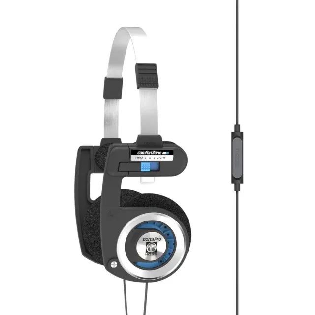 Naushnik Koss Porta Pro Mic/Remote RW, Black