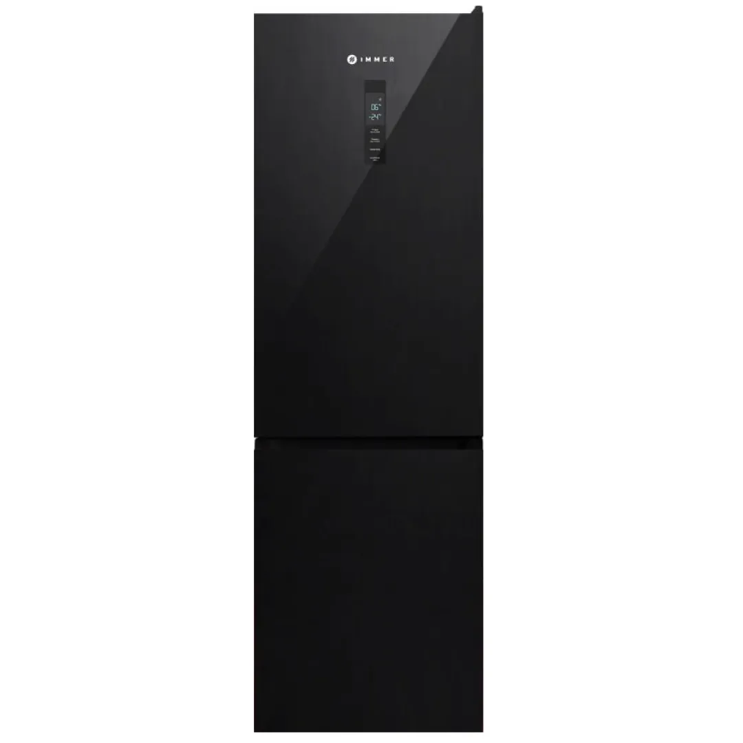 Muzlatgich Immer NF310 Black Glass