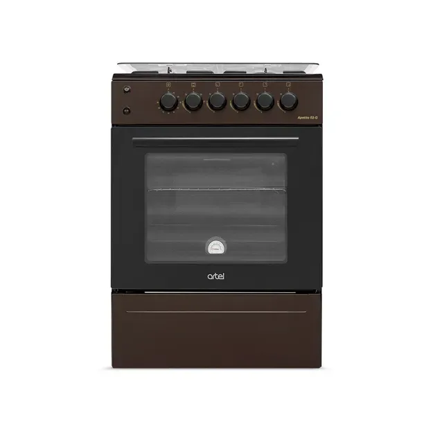 Gazovaya oshxona plitasi Artel Apetito 02-G Brown
