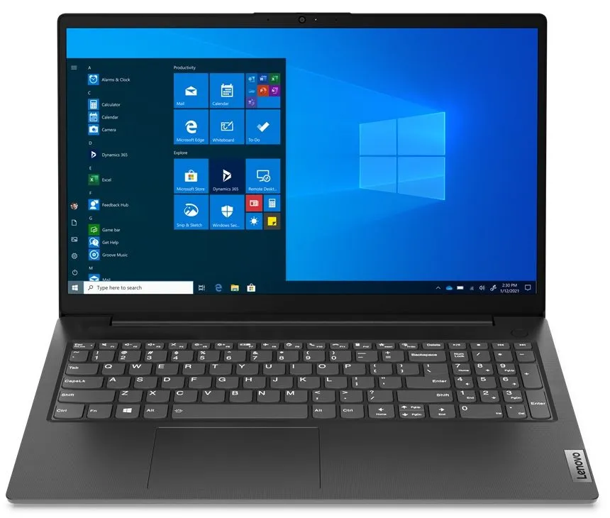 Noutbuk Lenovo V15 G2 / N4500 / 8 GB / SSD 256 GB / 15.6", qora