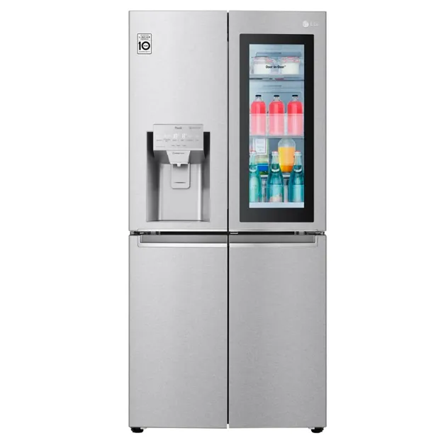 Muzlatgich LG GC-X22FTALL Door-in-Door, qora
