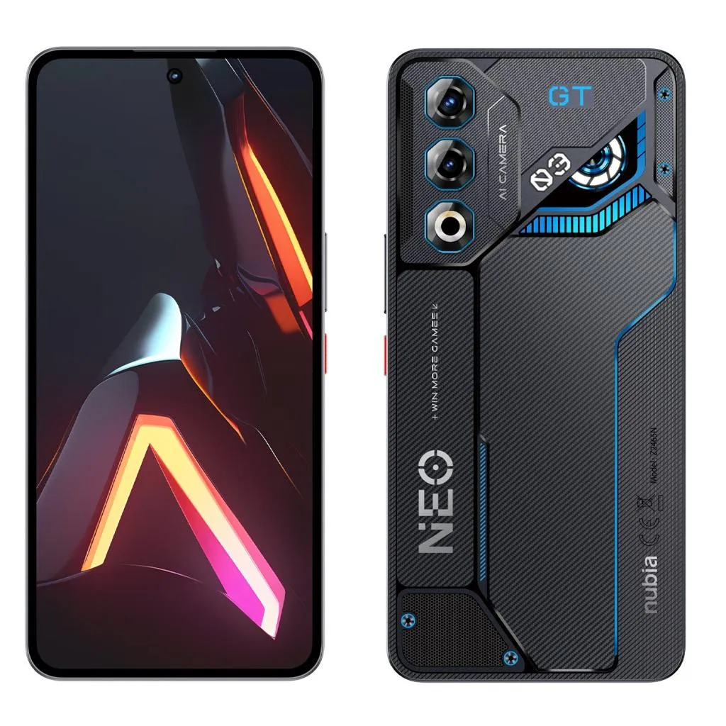 Smartfon ZTE Nubia Neo 3 GT 5G 12/256 GB, Gravity Grey