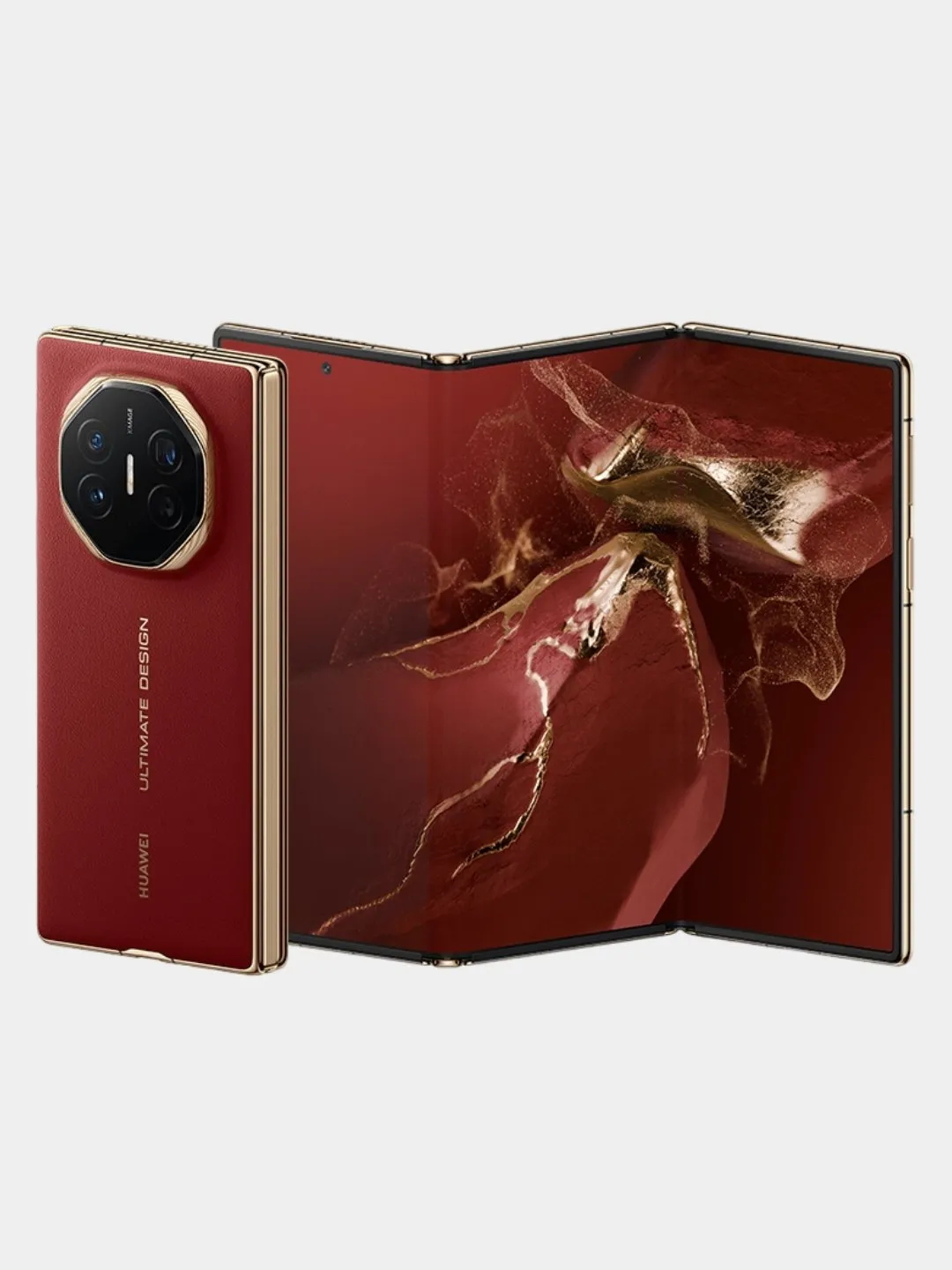 Smartfon Huawei Mate XT 16/1 TB, qizil