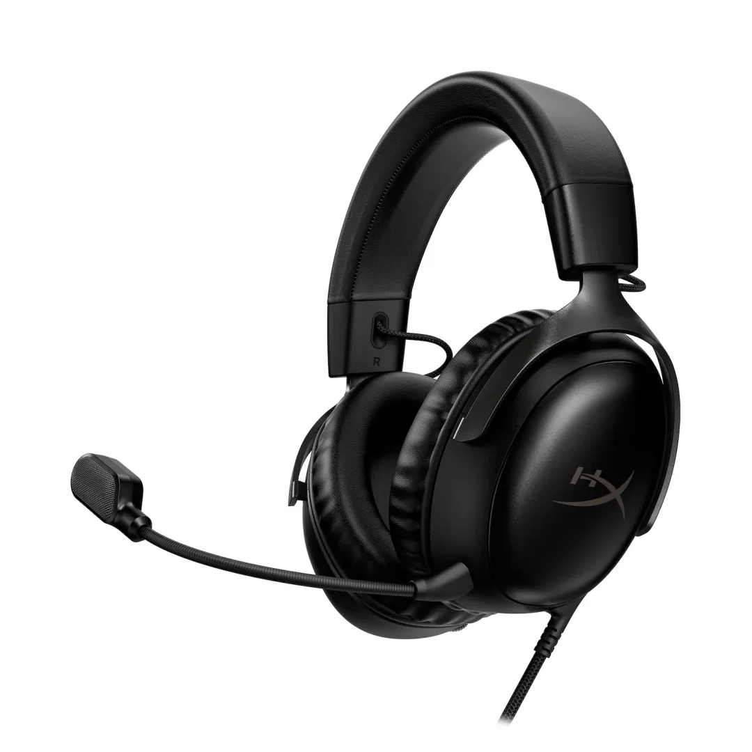 Polnorazmernie quloqchinlar HyperX Cloud III, qora