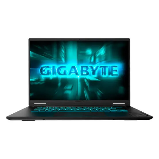 Noutbuk GIGABYTE Gaming A16 (GA63H) / 7 260 / 16 GB / SDD 512 GB / RTX 5050 / 16", qora