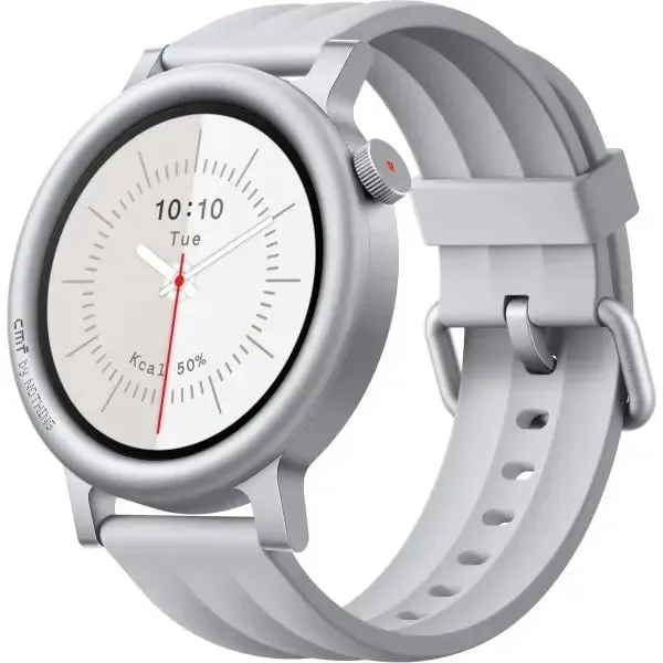 Aqlli soat CMF Watch Pro 3, kumushrang