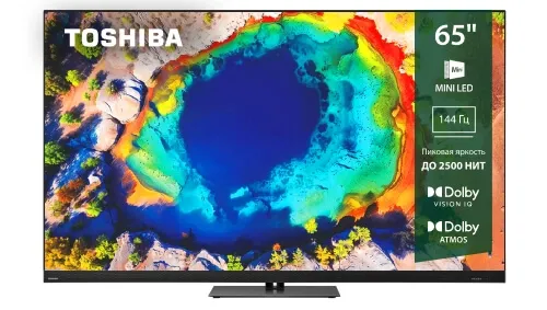 4K UHD televizor Toshiba 65Z870NE 65", qora