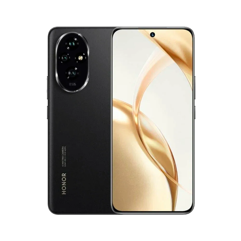 Smartfon Honor 200 12/512 GB, qora