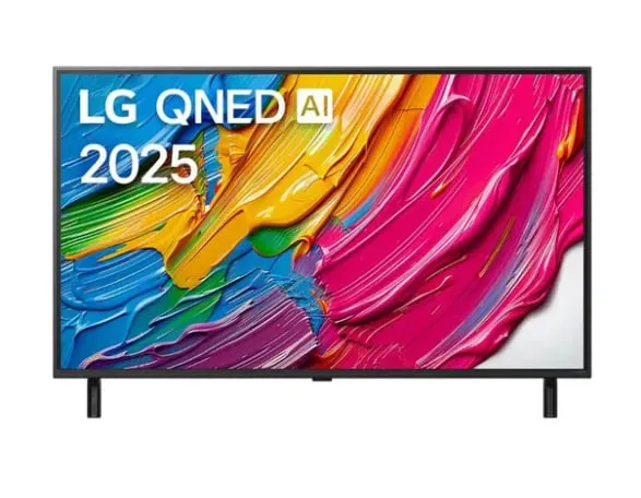 Televizor 4K UHD LG 43QNED80A6A 43 ", qora