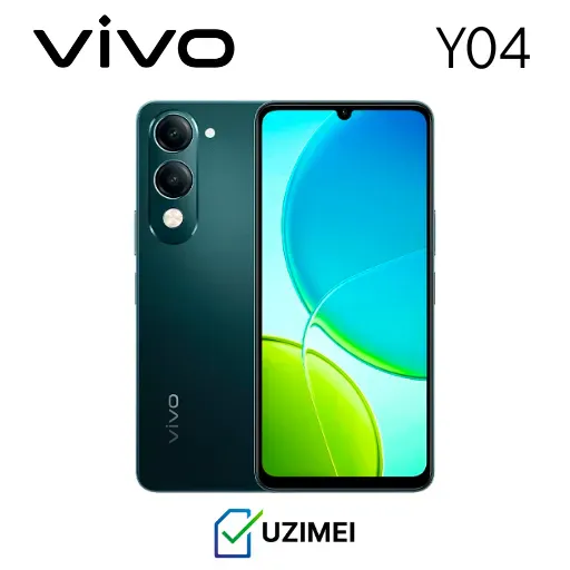 Smartfon Vivo Y04 4/64 GB, Yashil