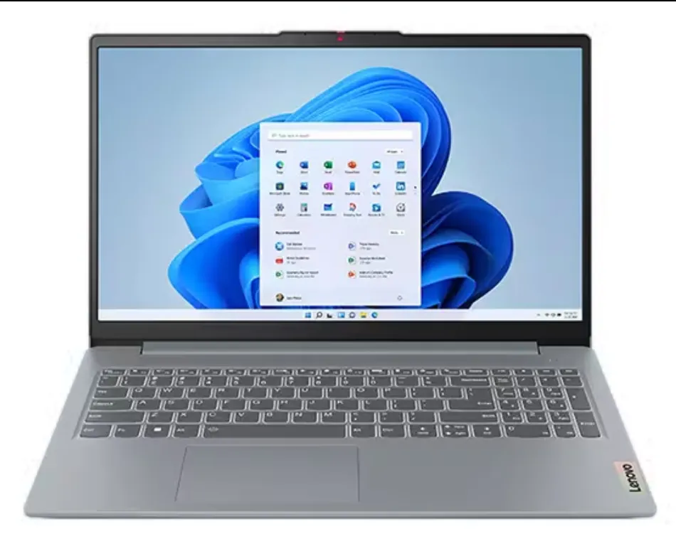 Noutbuk Lenovo IDEAPAD SLIM 3 (15AMN8) / Ryzen 5 7520U / 8 GB / SSD 512 GB / 15.6", Arctic Grey