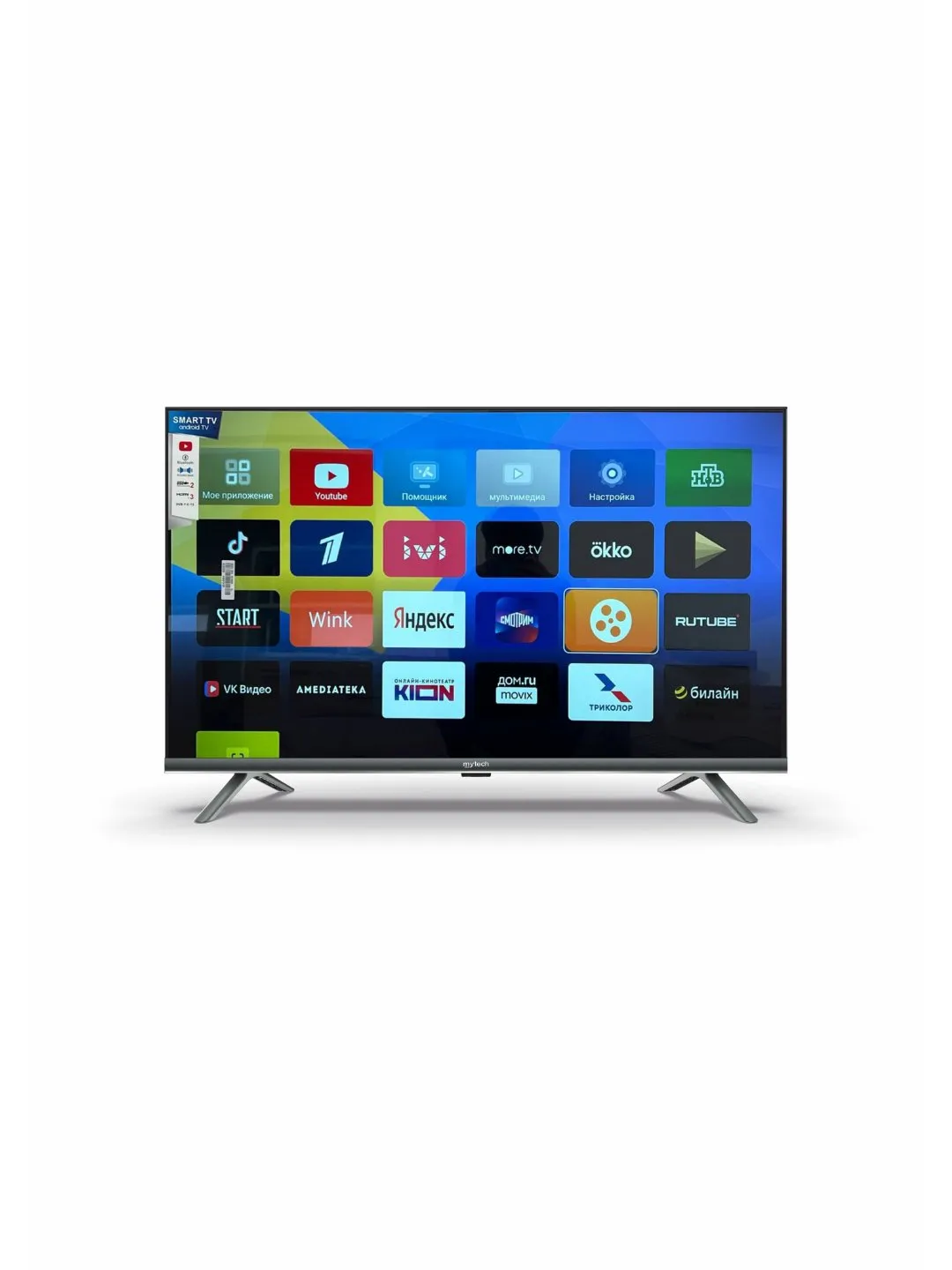 Televizor Mytech 43S Smart TV (Webos), qora