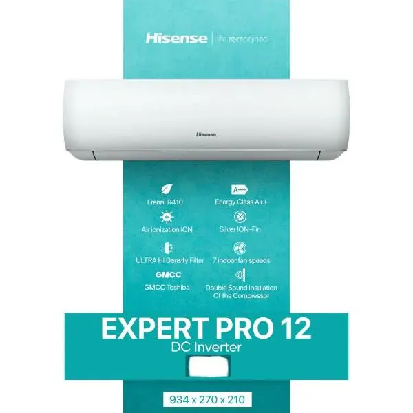 Konditsioner Hisense Expert 12 Pro, oq