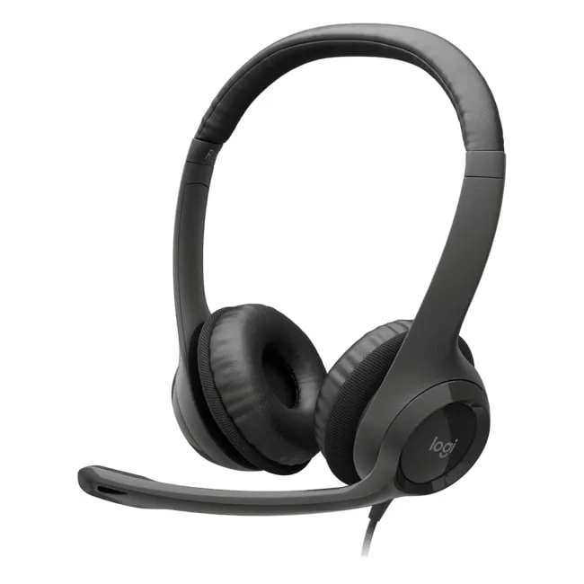 Quloqchinlar Logitech H390, qora
