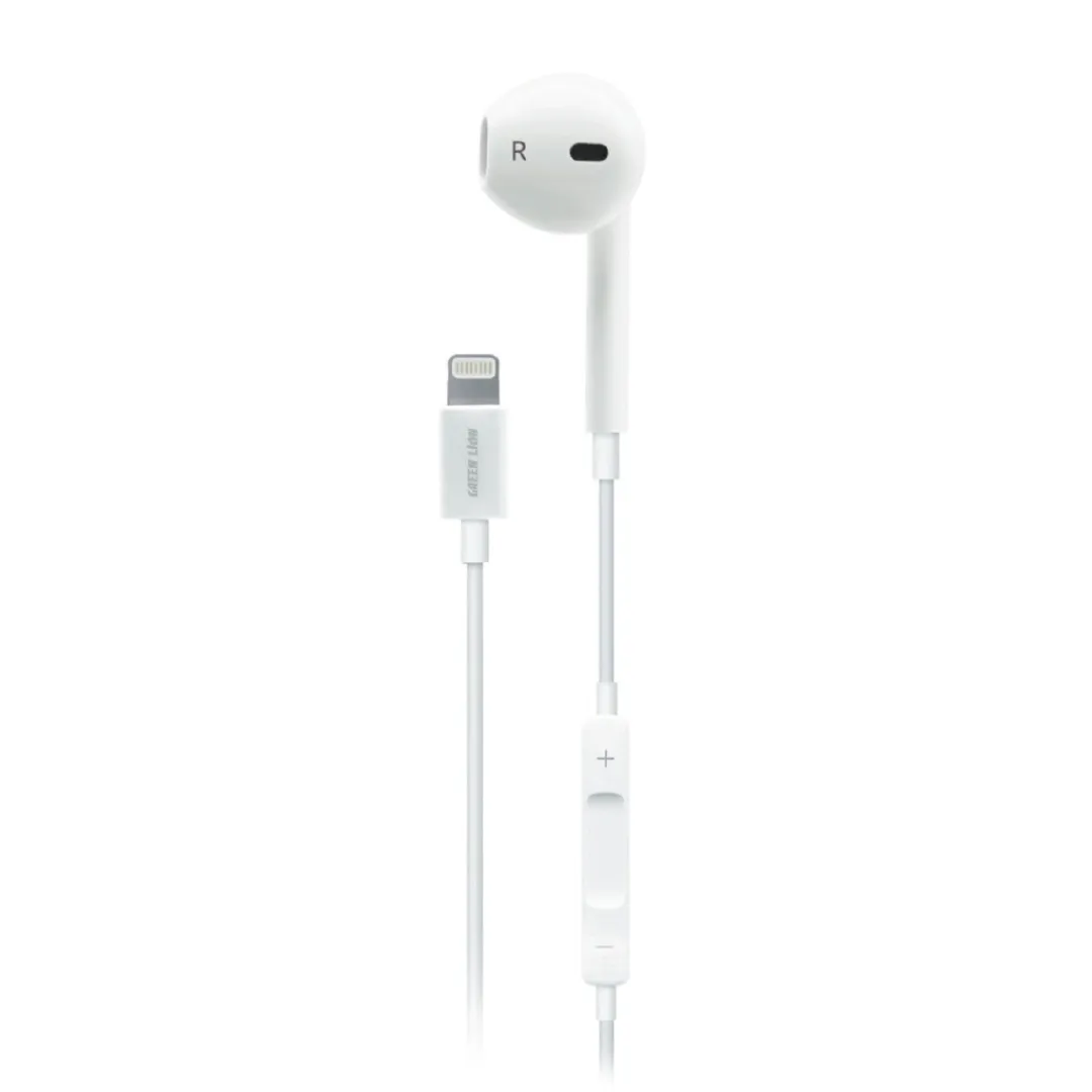 Green Lion Mono Earphones with Lightning Connector naushniki