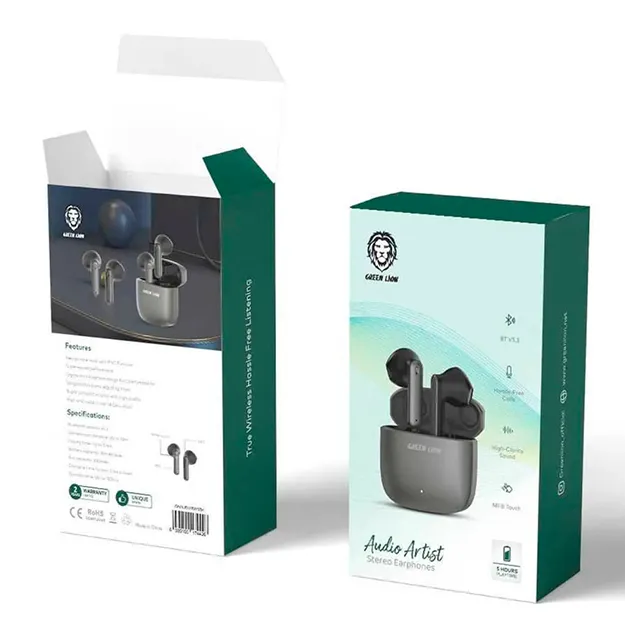 Simsiz quloqchinlar Earbuds Green Lion Audio Artist Black