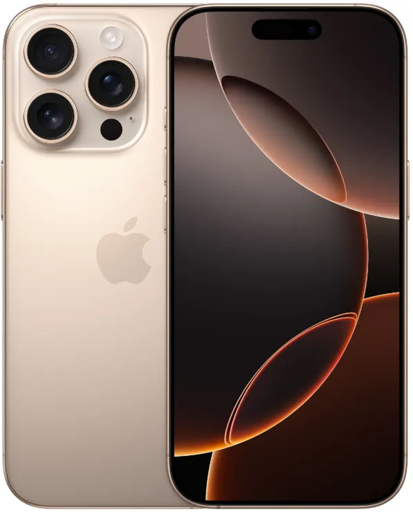 Smartfon Apple iPhone 16 Pro 256 GB (nanoSim eSim), Desert Titanium