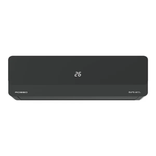 Konditsioner Rosso AURA AI 12 Voice Control, qora