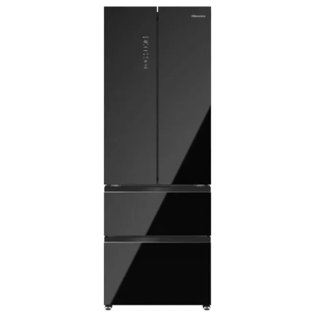 Muzlatgich Hisense RF632N4GBE1, qora