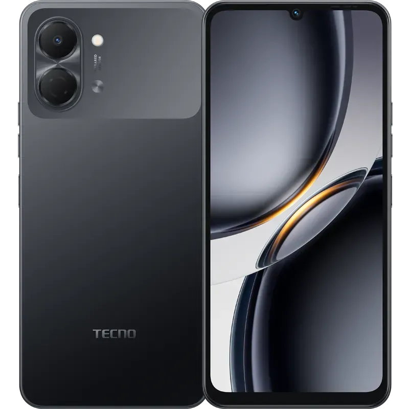 Smartfon Tecno Spark Go 3 4/128 GB, Qora