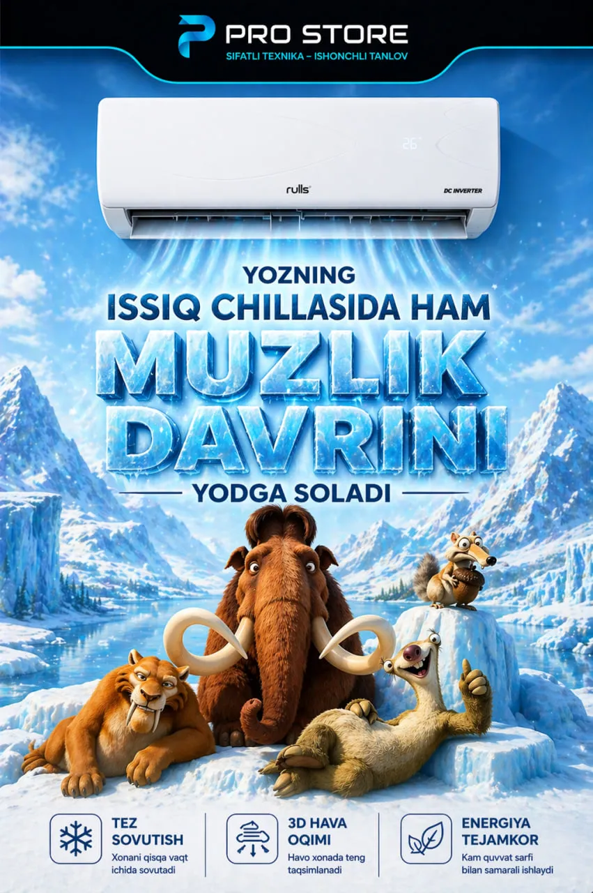Konditsioner Rulls OrIon 12 Inverter, oq