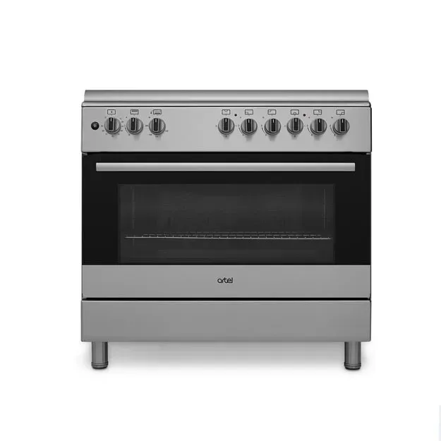 Oshxona plitasi Artel Milagro F90G, Inox