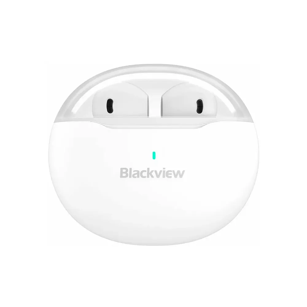 Simsiz quloqchinlar Blackview Earphones TWS BT AirBuds 6 White