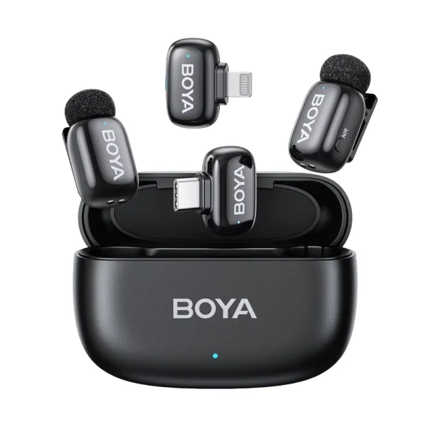 BOYA Mini Combo Black simsiz mikrofon tizimi