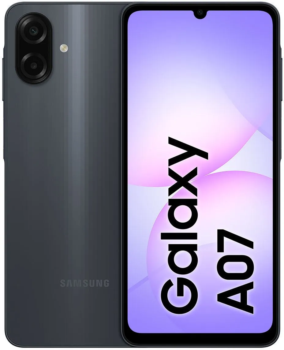 Smartfon Samsung Galaxy A07 4/64 GB, Qora